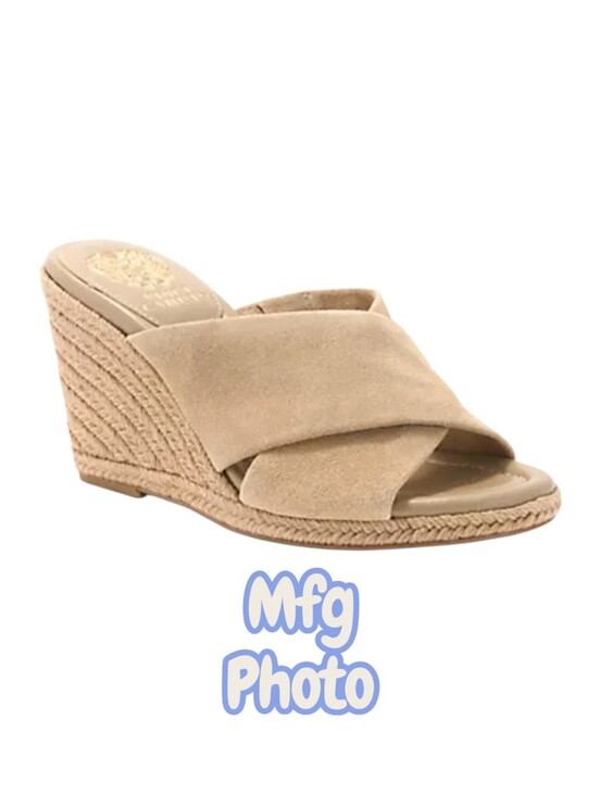 Vince Camuto Shoes - Vince Camuto Leather Espadrille Wedges - Fisella, Womens 8.5